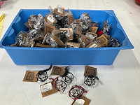 Fair forward fairtrade hanger diamant diverse kleuren - afbeelding 1 van  5