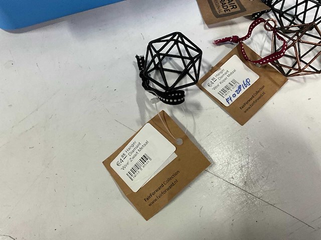 Fair forward fairtrade hanger diamant diverse kleuren - afbeelding 4 van  5