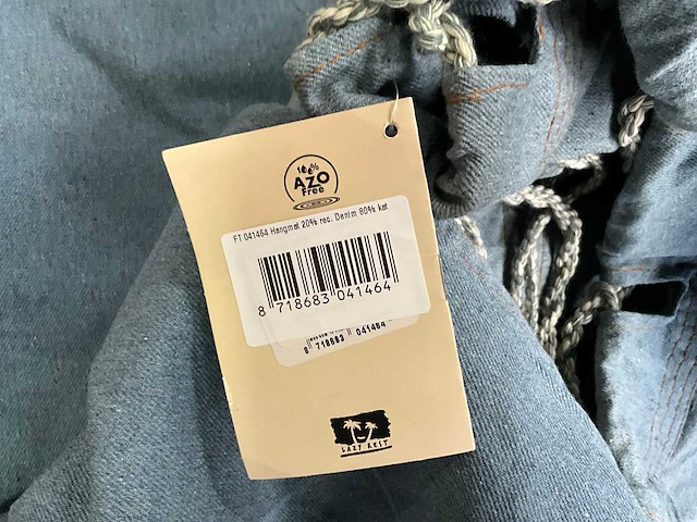 Fair forward fairtrade hangmat jeans (3x) - afbeelding 6 van  7