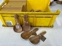 Fair forward fairtrade houten lepel (67x) - afbeelding 1 van  5