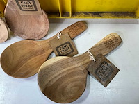 Fair forward fairtrade houten lepel (67x) - afbeelding 2 van  5