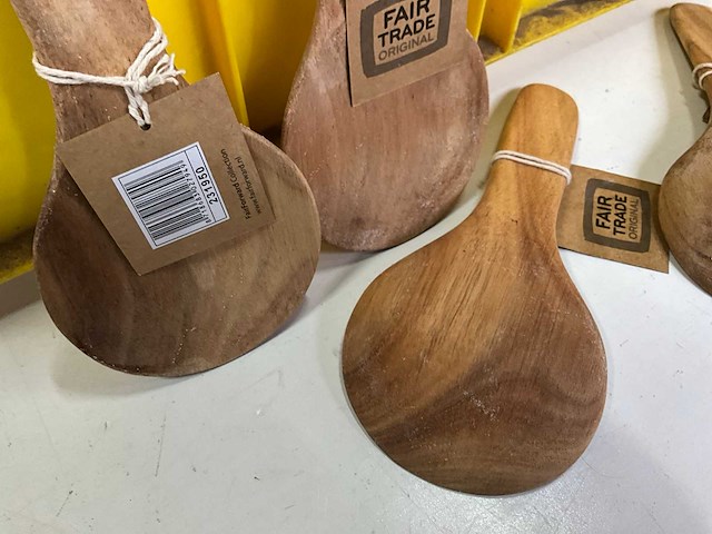 Fair forward fairtrade houten lepel (67x) - afbeelding 5 van  5