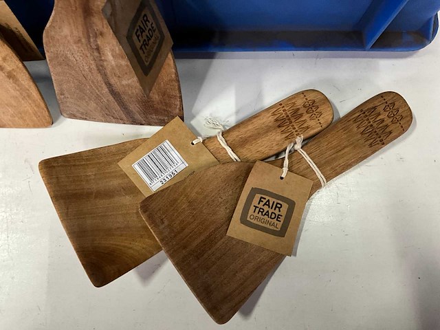 Fair forward fairtrade houten spatel (83x) - afbeelding 3 van  5