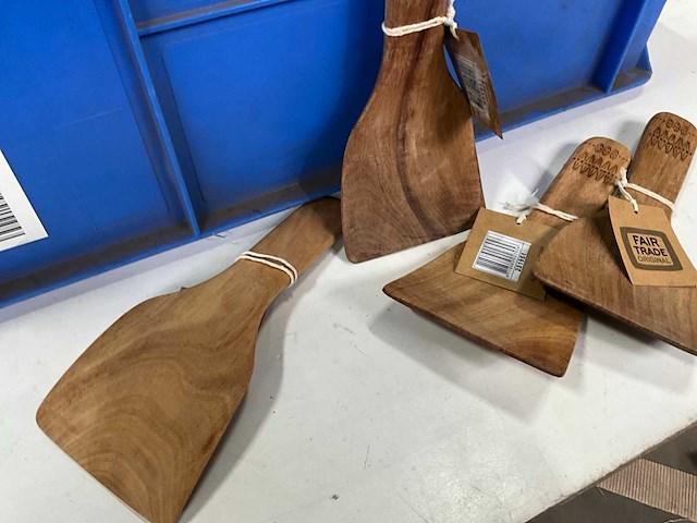 Fair forward fairtrade houten spatel (83x) - afbeelding 5 van  5