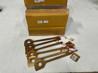 Fair forward fairtrade houten spatel (90x) - afbeelding 1 van  6