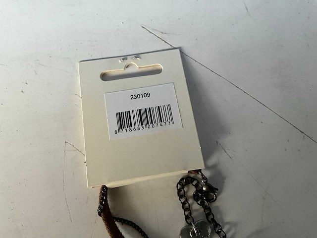 Fair forward fairtrade ketting bruin (84x) - afbeelding 5 van  5