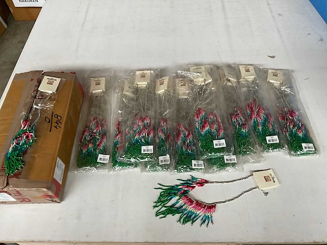 Fair forward fairtrade ketting multicolor (110x) - afbeelding 1 van  7