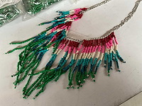 Fair forward fairtrade ketting multicolor (110x) - afbeelding 3 van  7