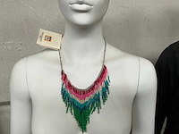 Fair forward fairtrade ketting multicolor (110x) - afbeelding 4 van  7