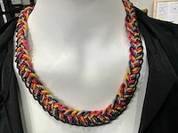 Fair forward fairtrade ketting multicolor (35x) - afbeelding 2 van  5