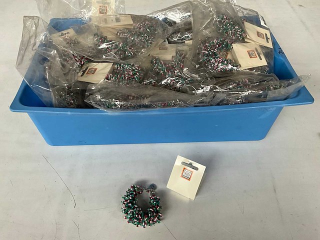 Fair forward fairtrade kralen armband multicolor (72x) - afbeelding 1 van  4