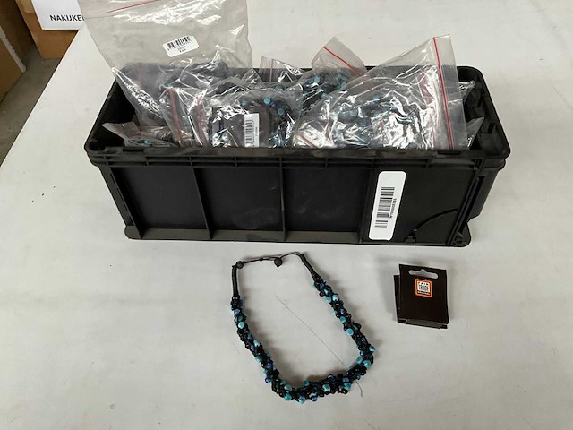 Fair forward fairtrade kralen ketting (38x) - afbeelding 2 van  6