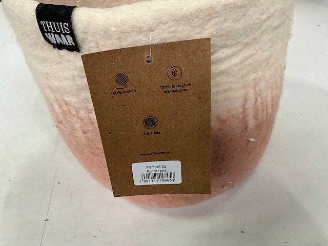 Fair forward fairtrade mand/plantpot (26x) - afbeelding 5 van  6