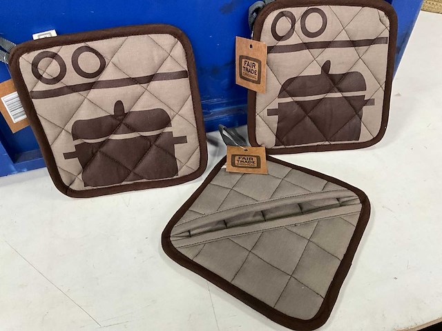 Fair forward fairtrade pannenlap (75x) - afbeelding 2 van  6