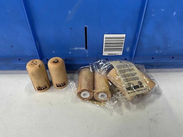 Fair forward fairtrade peper en zout setje hout (58x) - afbeelding 1 van  7