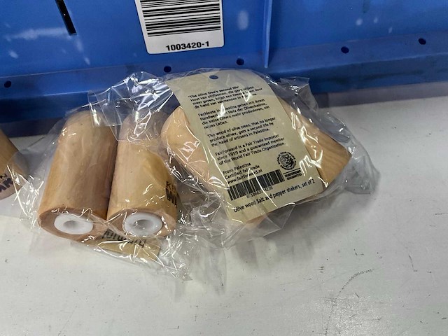 Fair forward fairtrade peper en zout setje hout (58x) - afbeelding 5 van  7