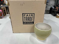 Fair forward fairtrade plantpot (9x) - afbeelding 1 van  6