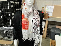 Fair forward fairtrade sjaal katoen (18x) - afbeelding 1 van  5