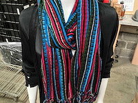 Fair forward fairtrade sjaal katoen (18x) - afbeelding 2 van  5