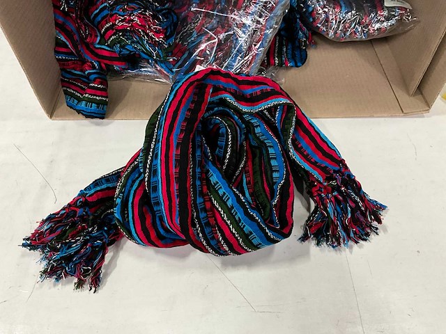 Fair forward fairtrade sjaal katoen (18x) - afbeelding 4 van  5