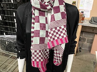 Fair forward fairtrade sjaal katoen (60x) - afbeelding 2 van  5