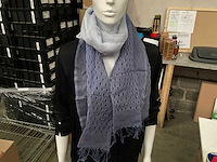 Fair forward fairtrade sjaal katoen/zijde (84x) - afbeelding 1 van  6