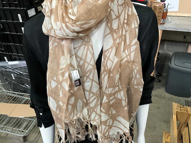 Fair forward fairtrade sjaal wol (12x) - afbeelding 2 van  6