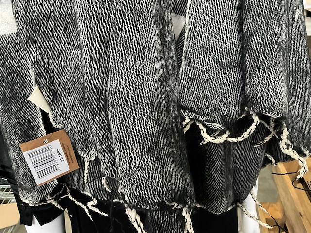 Fair forward fairtrade warme sjaal acryl/katoen (17x) - afbeelding 3 van  6