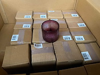 Fair forward fairtrade waxinelicht houder paars (21x) - afbeelding 1 van  4