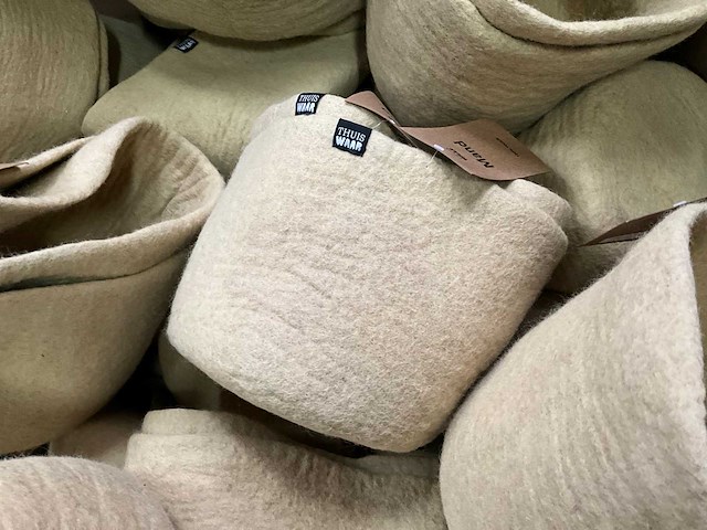 Fair forward palletdeal fairtrade handgemaakte mand/plantpot - afbeelding 2 van  6