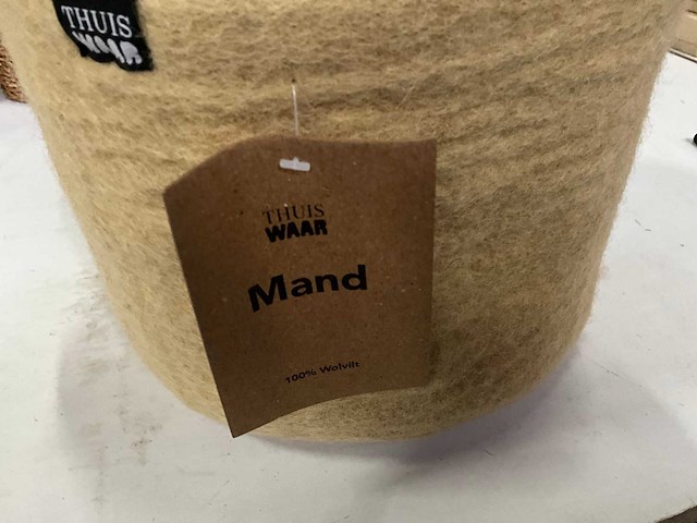 Fair forward palletdeal fairtrade handgemaakte mand/plantpot - afbeelding 4 van  6