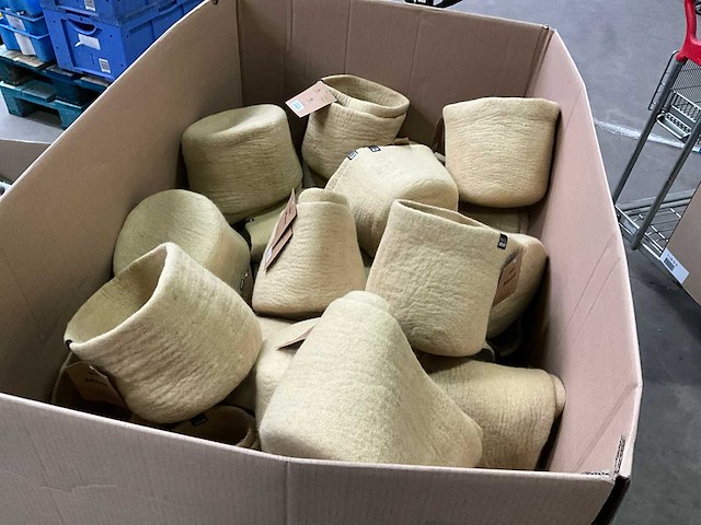 Fair forward palletdeal fairtrade handgemaakte mand/plantpot - afbeelding 6 van  6