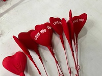 Fair trade 10 stuks decoratief valentijn hartje (150x) - afbeelding 2 van  5