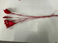 Fair trade 10 stuks decoratief valentijn hartje (150x) - afbeelding 3 van  5