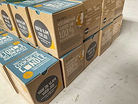 Fair trade 100% plantaardige kaars ‘sea lemons’ van bak olie (46x) - afbeelding 5 van  6
