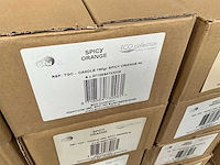 Fair trade 100% plantaardige kaars ‘spicy orange’ van bak olie (306x) - afbeelding 9 van  9