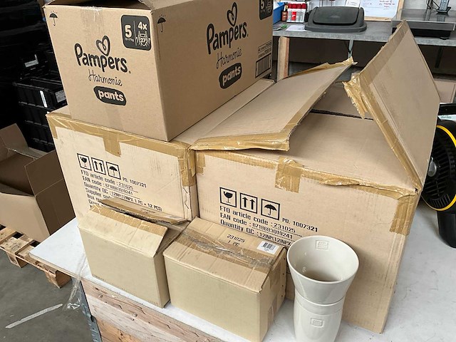 Fair trade 3-delige koffie maker ‘cha’ keramiek creme (30x) - afbeelding 2 van  8