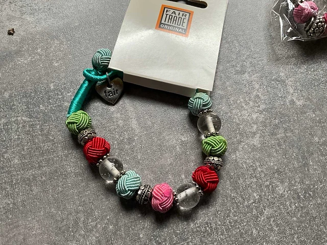Fair trade armband (155x) - afbeelding 3 van  5