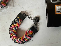Fair trade armband multicolor (58x) - afbeelding 3 van  5