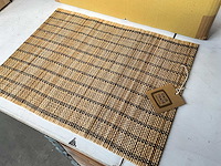 Fair trade bamboe placemat 40 x 30 cm (96x) - afbeelding 3 van  6
