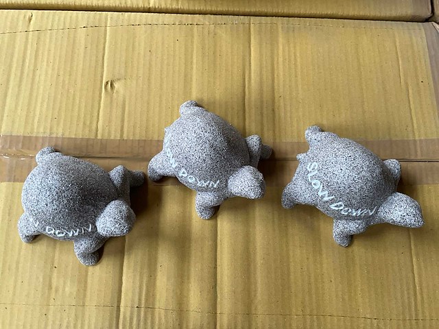 Fair trade beeldje schildpad keramiek (430x) - afbeelding 4 van  7