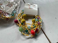 Fair trade elastische armband multicolor (93x) - afbeelding 3 van  5