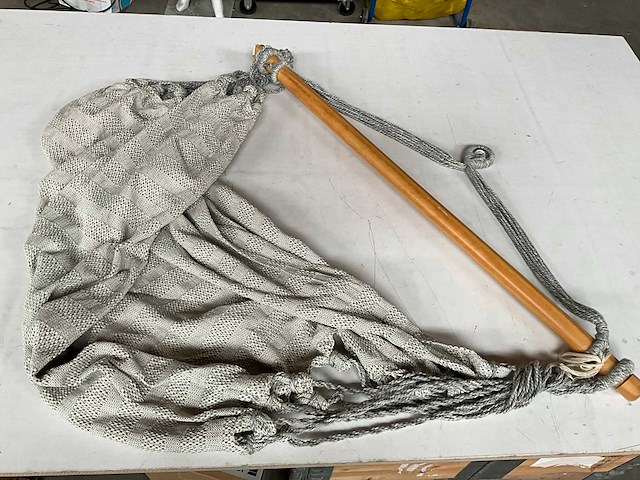 Fair trade hangstoel textiel - afbeelding 1 van  5