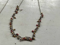 Fair trade ketting multicolor (110x) - afbeelding 3 van  7