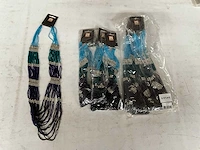 Fair trade ketting multicolor (11x)