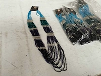Fair trade ketting multicolor (11x) - afbeelding 2 van  5