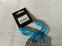 Fair trade ketting multicolor (11x) - afbeelding 5 van  5