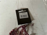 Fair trade ketting paars (62x) - afbeelding 5 van  5
