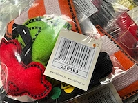 Fair trade kinder hanger verkeer multicolor vilt (108x) - afbeelding 6 van  6