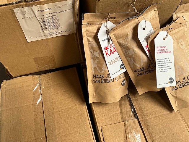 Fair trade kit diy kaars van gebruikt vet of olie (280x) - afbeelding 7 van  7